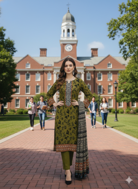 SSA-ZR21V6-10 PRINTED 3PC Khaddar - Image 3