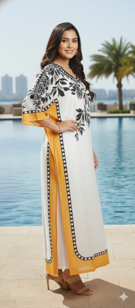 SSA-Varzah Digital Print - YELLOW - Image 3