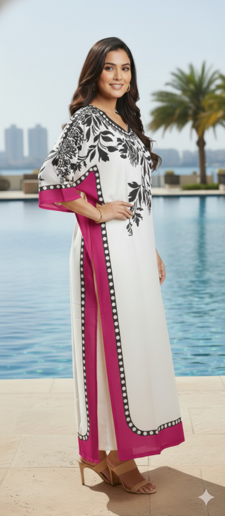 SSA-Varzah Digital Print - MAJENTA - Image 2