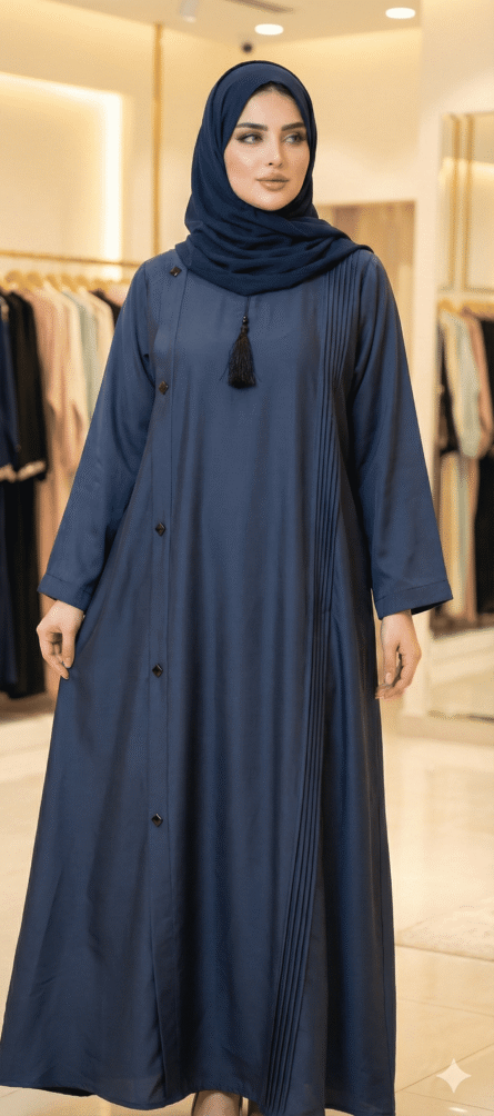 SSA-abayas-Deep Blue - Image 3
