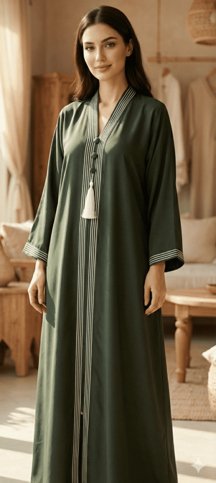 SSA-abayas-M-Green - Image 2