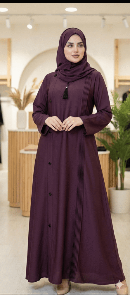 SSA-abayas-Mehroon - Image 3