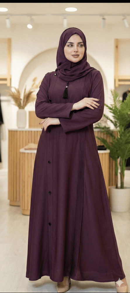 SSA-abayas-Mehroon - Image 4