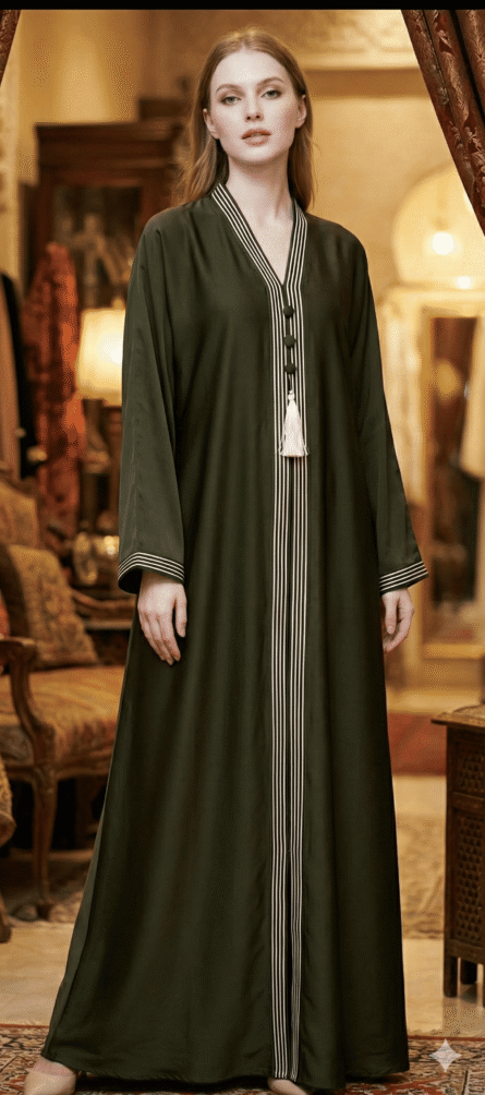 SSA-abayas-M-Green - Image 3